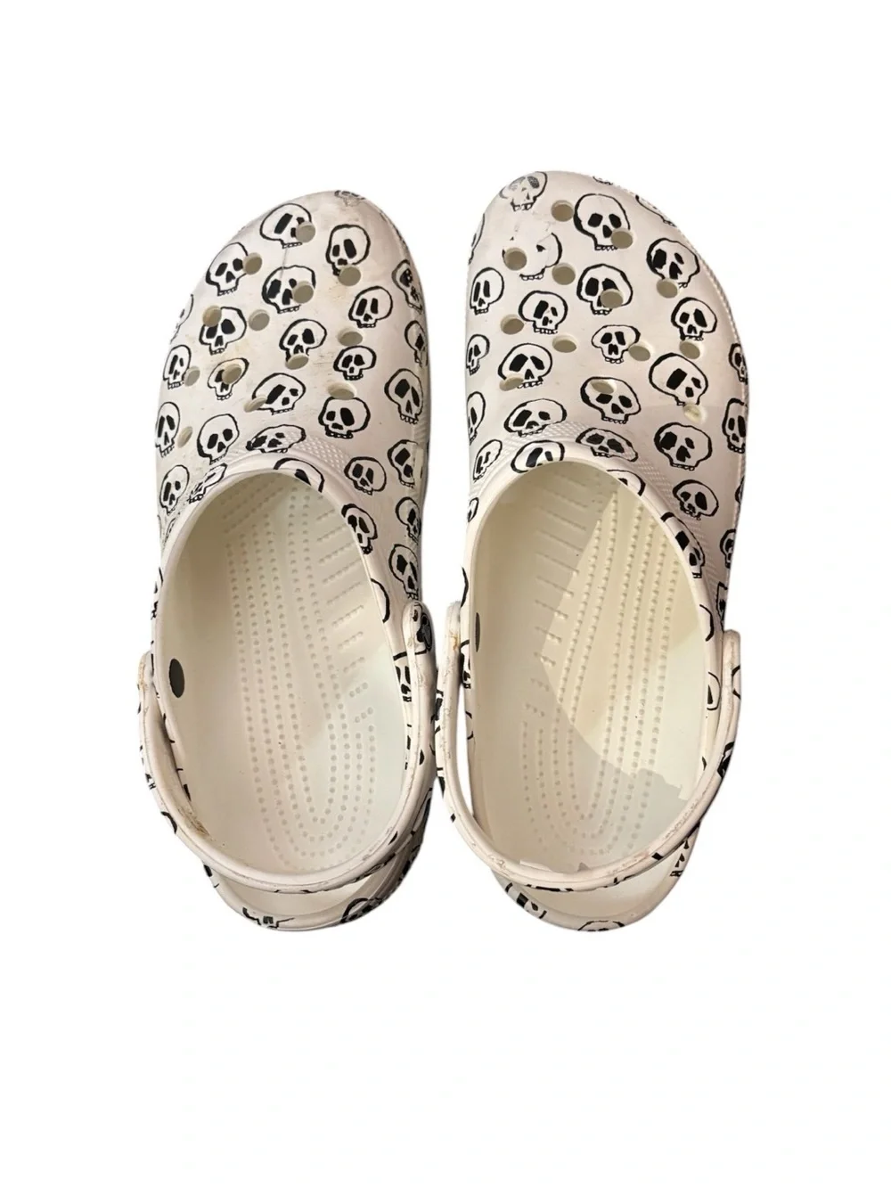 CROCS Classic Skull Print Clog